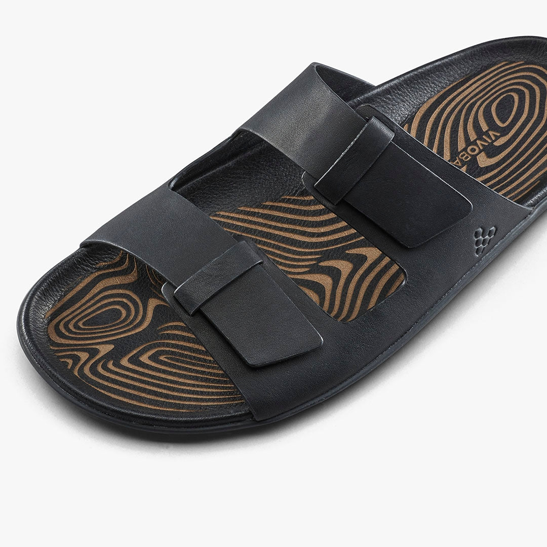 Жіночі шльопанці Sensus Yin Slide - Обсидіан
